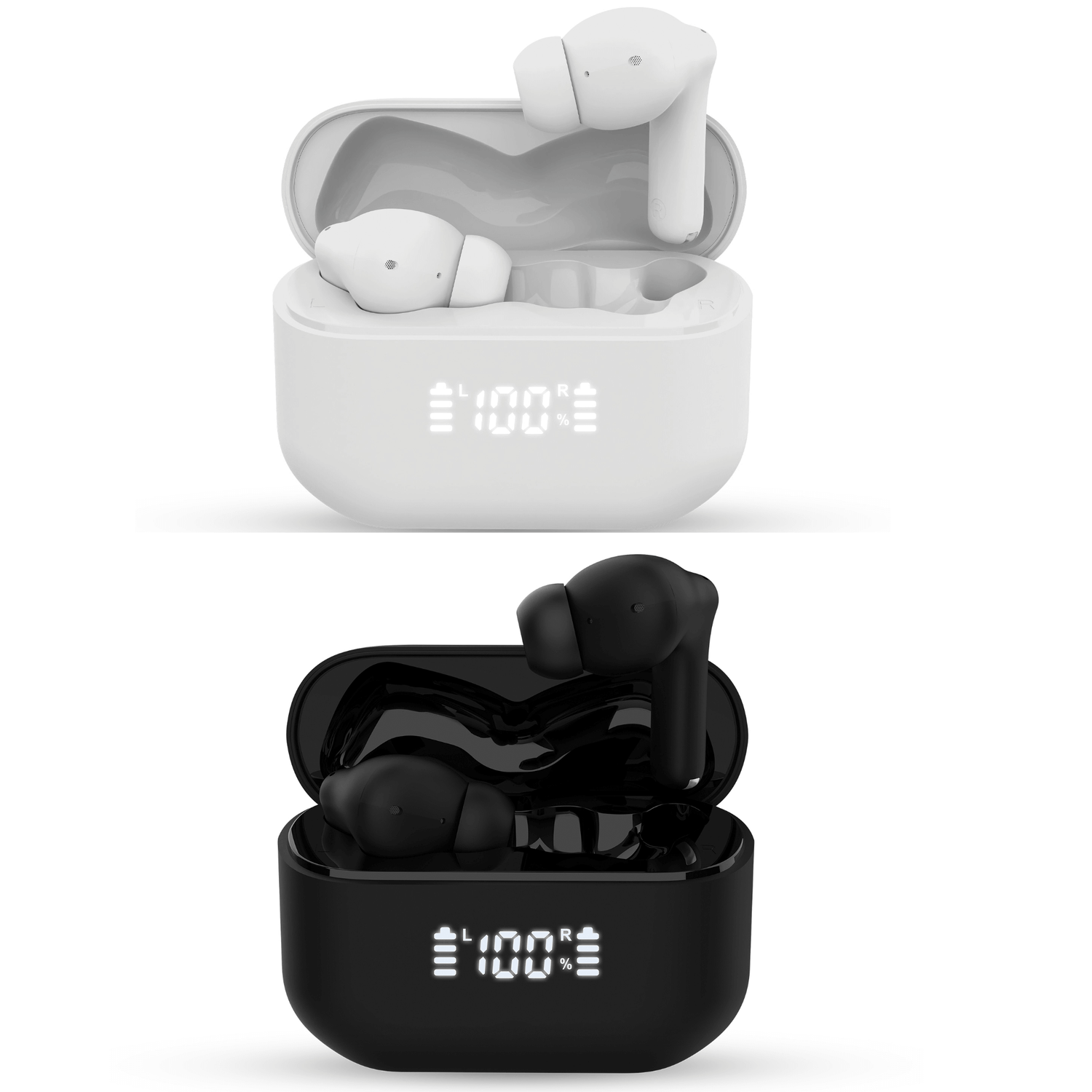 Naztech Xpods ANC Active Noise Cancelling True Wireless Earbuds with Wireless Charging Case Jupiter Gear Home