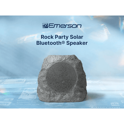 Emerson Rock Party Solar Bluetooth Speaker Jupiter Gear Home