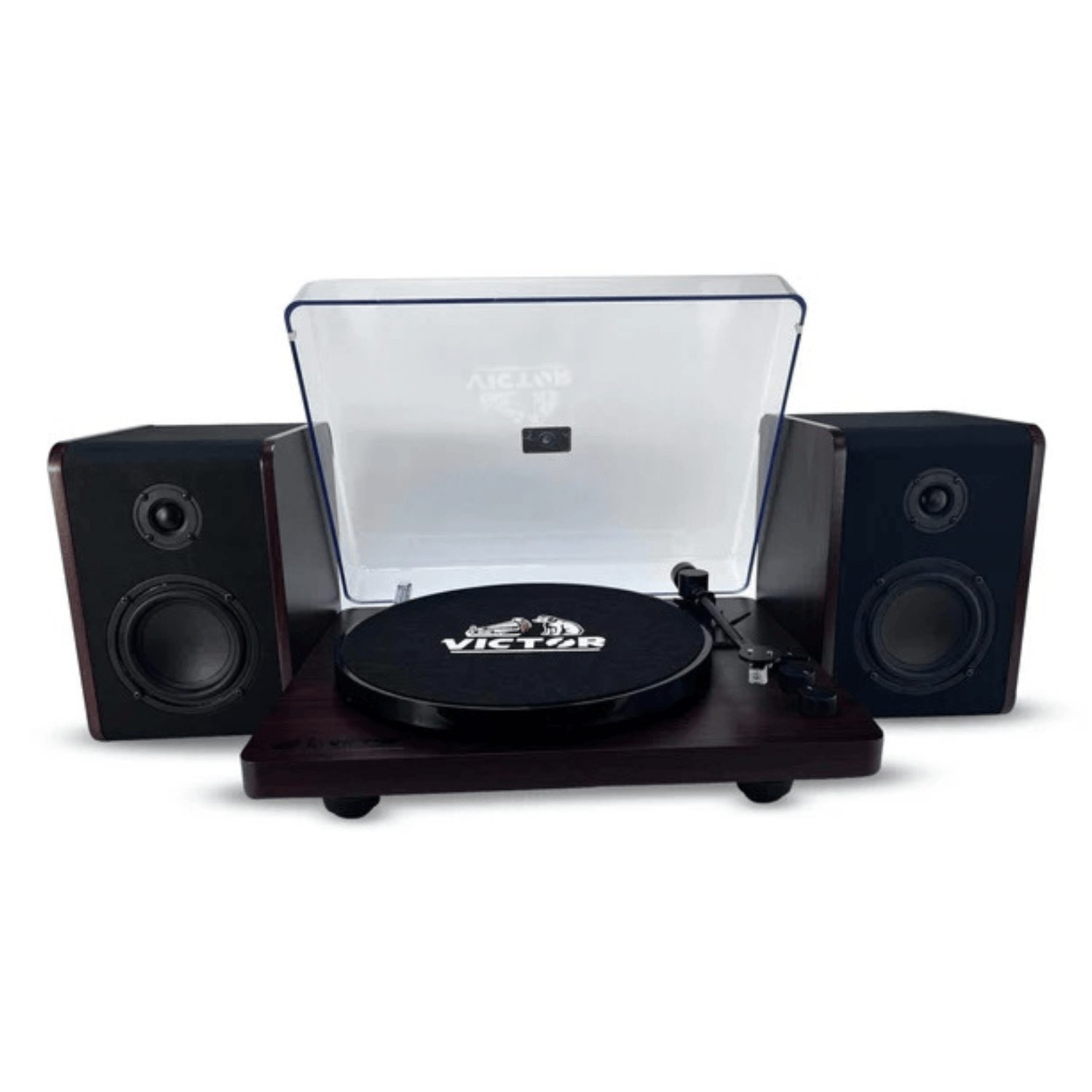 Victor Lincoln Record Player with Stereo Speakers Jupiter Gear Home