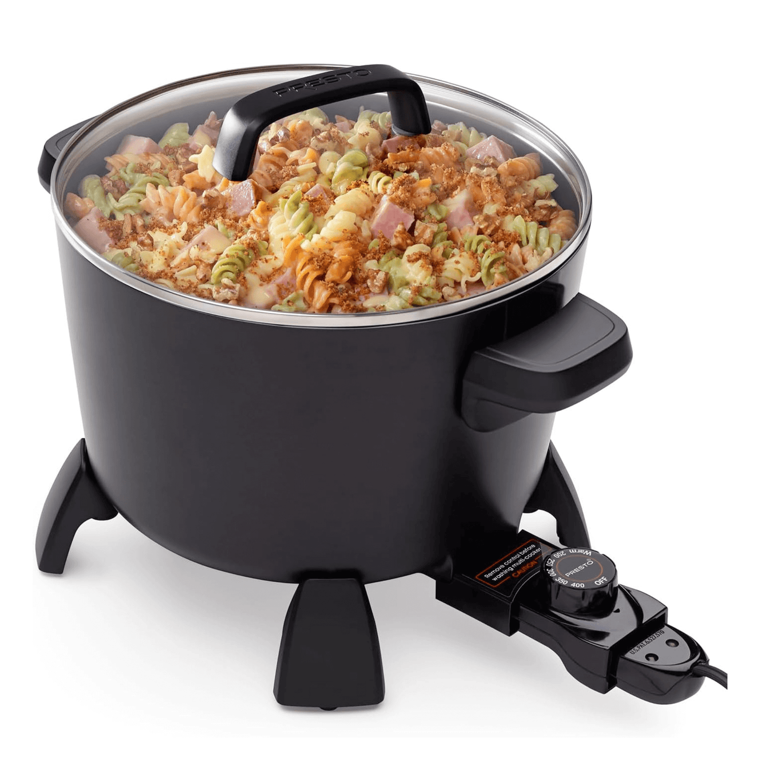 Presto 8-Cup Big Kettle Steamer Deep Fryer Multi-Cooker Jupiter Gear Home