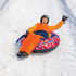 WOW Watersports Legend Hard-Bottom Snow Tube for 1 Person Jupiter Gear Home