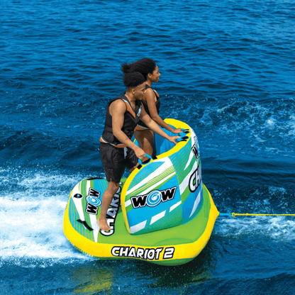 WOW Watersports Chariot 2-Person Towable w Front and Back Tow Points Jupiter Gear Home