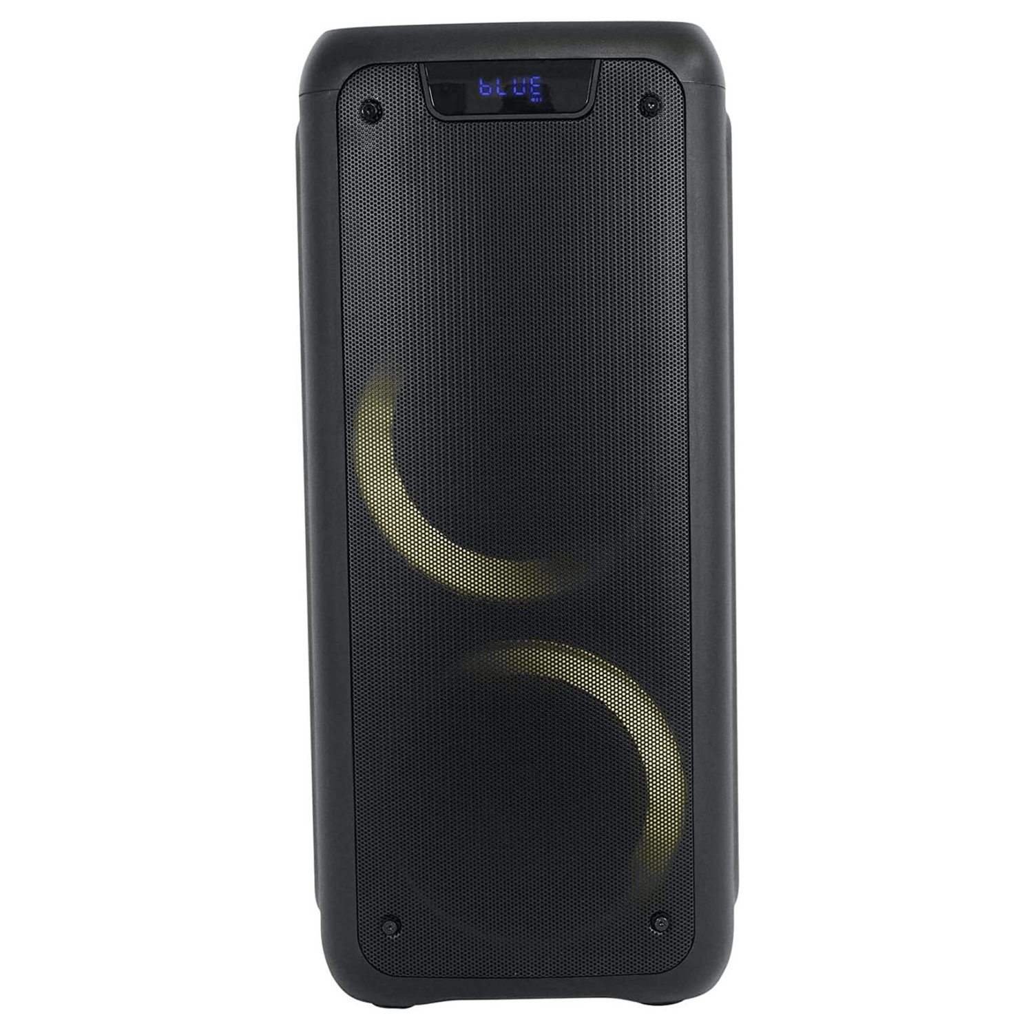 Norcent Dual 6.5" Portable Party Bluetooth Speaker with Flashing LED Lights Jupiter Gear Home