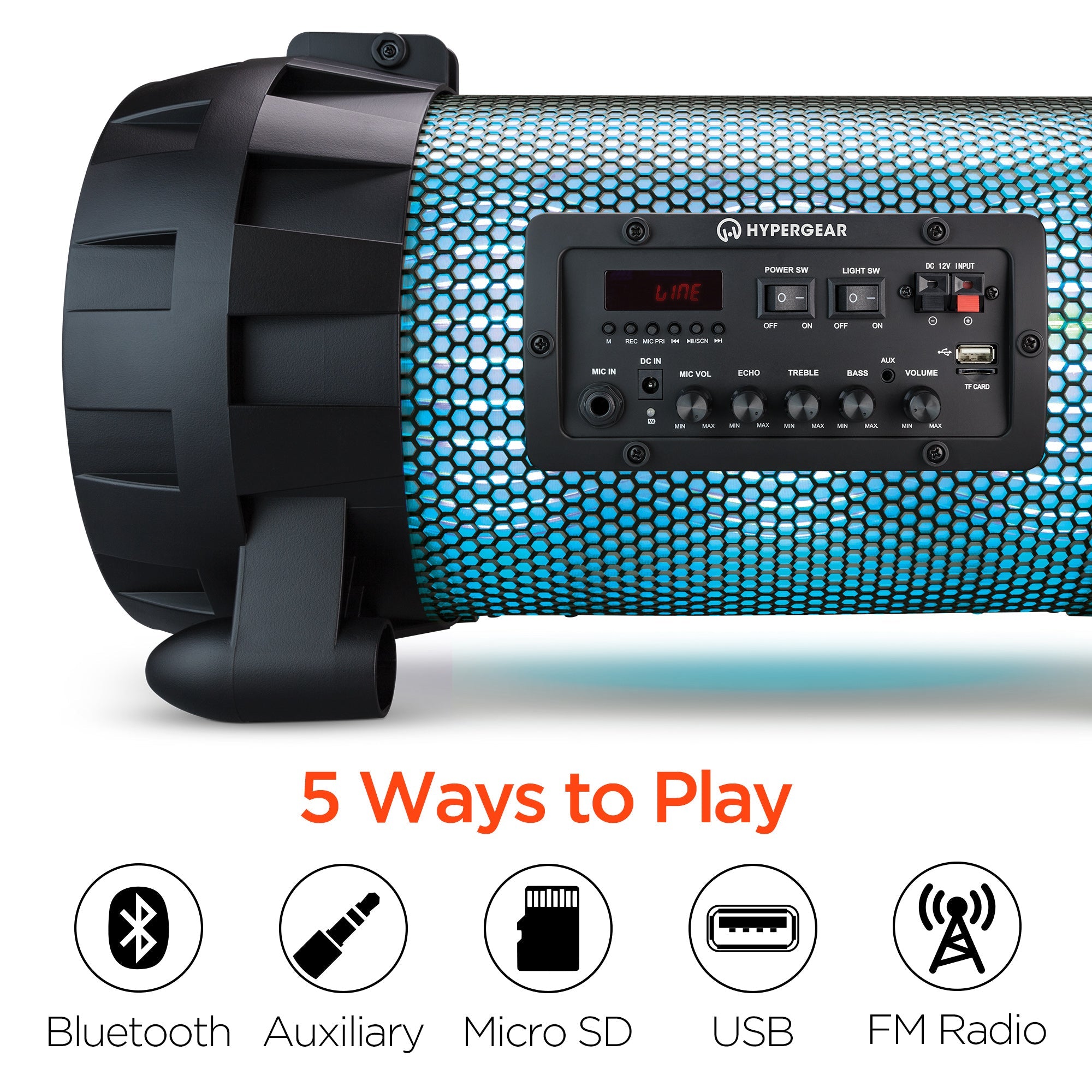 HyperGear HyperSonic Wireless Speaker (14588-HYP) Jupiter Gear Home