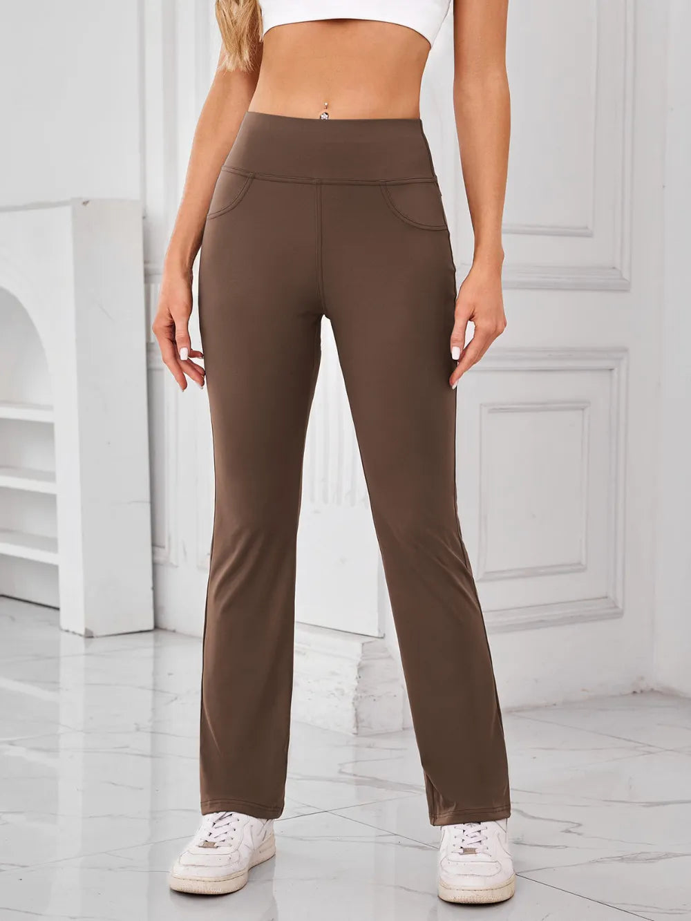 JupiterGear High-Waisted Pants with Pockets Jupiter Gear Home