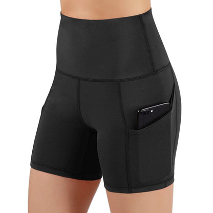 JupiterGear Jolie High-Waisted Athletic Shorts with Hip Pockets Jupiter Gear Home