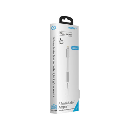 Naztech MFi Lightning to 3.5mm Adapter Jupiter Gear Home