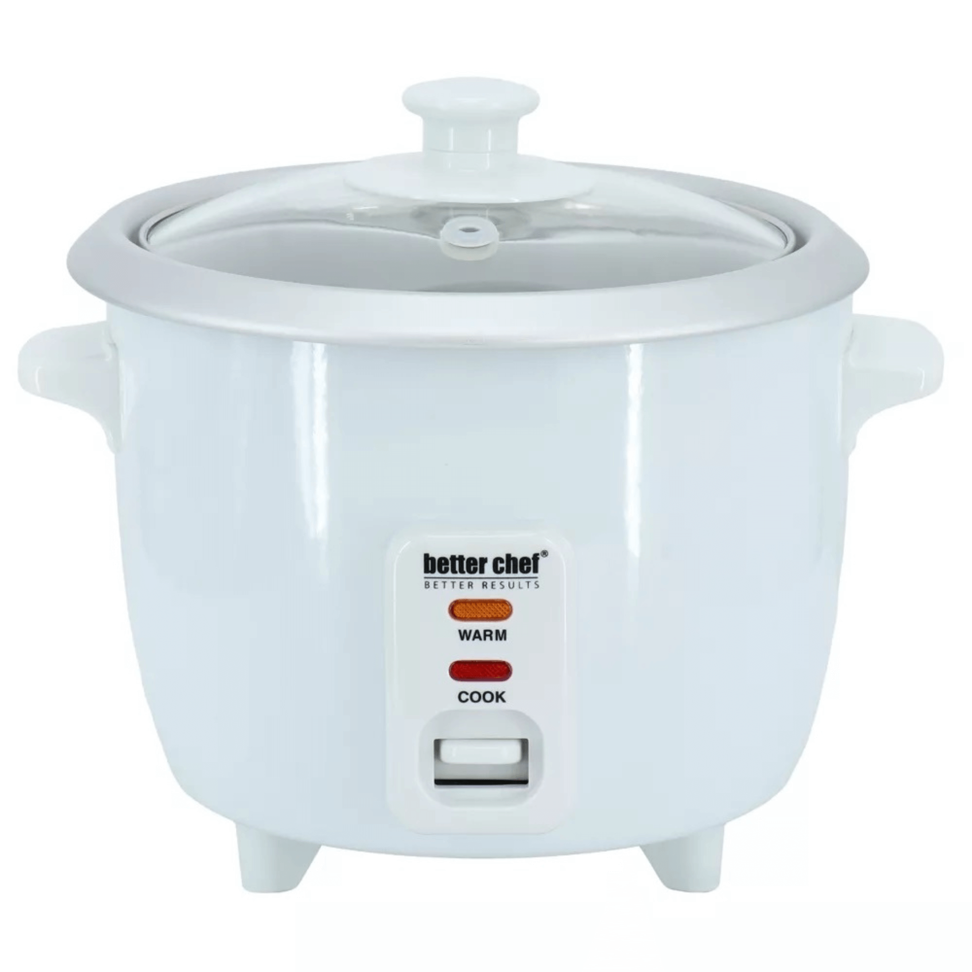 Better Chef 3 Cup - 6 Cups Cooked - Rice Cooker with Measuring Cup and Rice Paddle Jupiter Gear Home