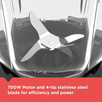 Black &amp; Decker 10-Speed 700W 4-Blade Countertop Glass Jar Blender Jupiter Gear Home
