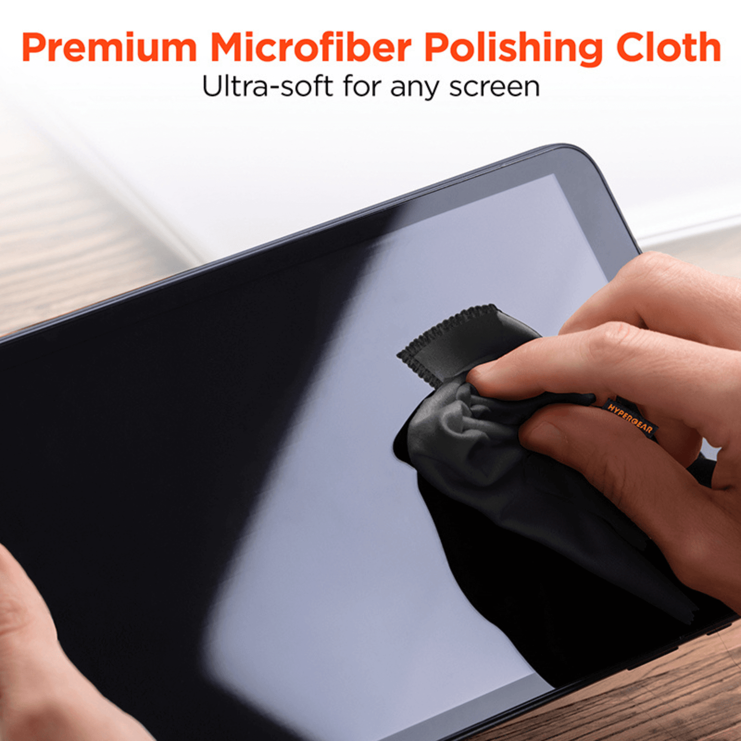 HyperGear ScreenWhiz Screen Cleaning Wipes and Cloth Kit Jupiter Gear Home