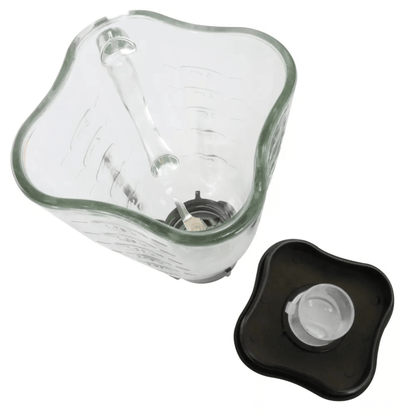 Oster 6-Piece Square Glass Blender Jar Replacement Kit for Oster Blenders Jupiter Gear Home