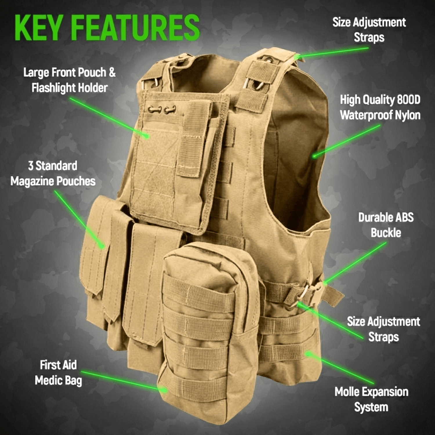 XGear Tactical Military Tactical Plate Carrier Vest Jupiter Gear Home