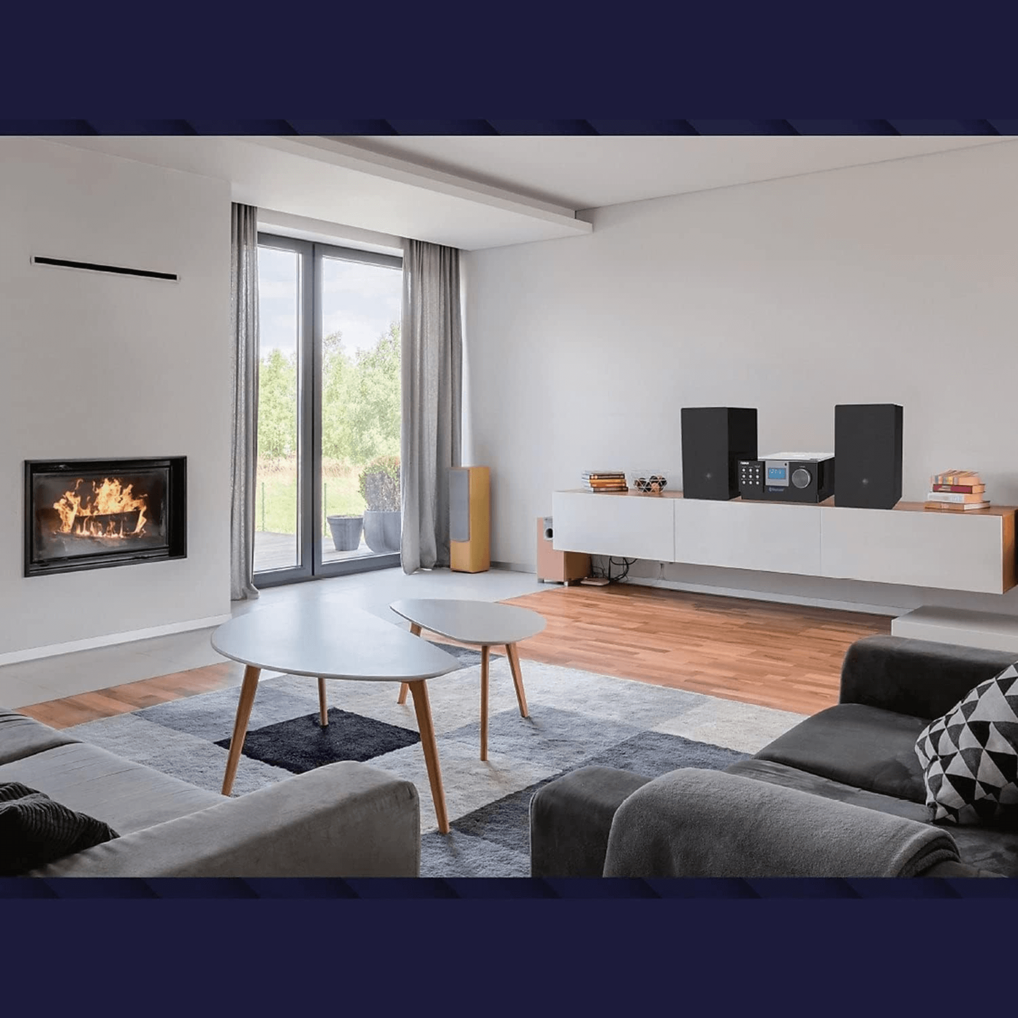 Naxa CD Microsystem with Bluetooth - Refurbished Jupiter Gear Home