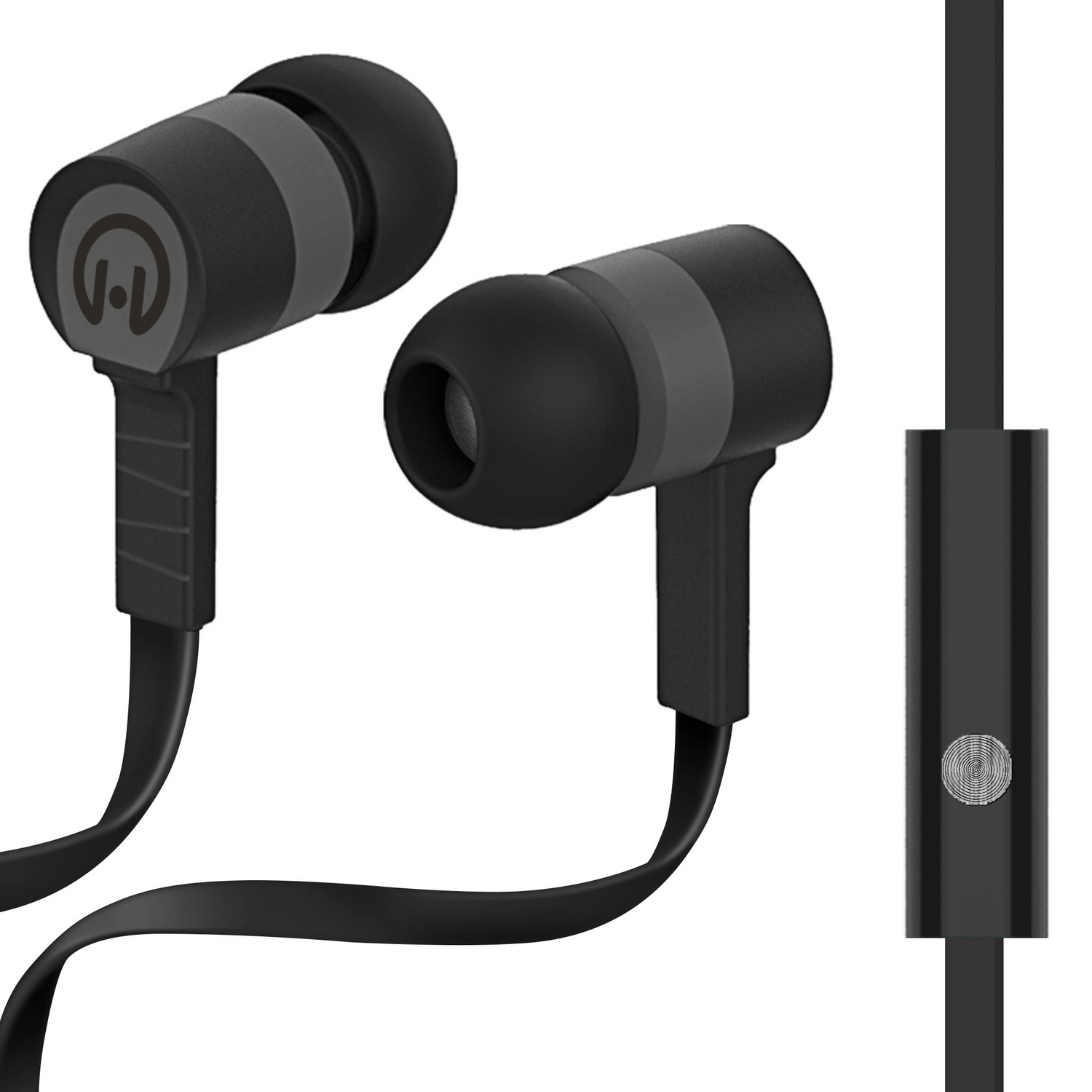 HyperGear Low Ryder Earphones w Mic 3.5mm Jupiter Gear Home