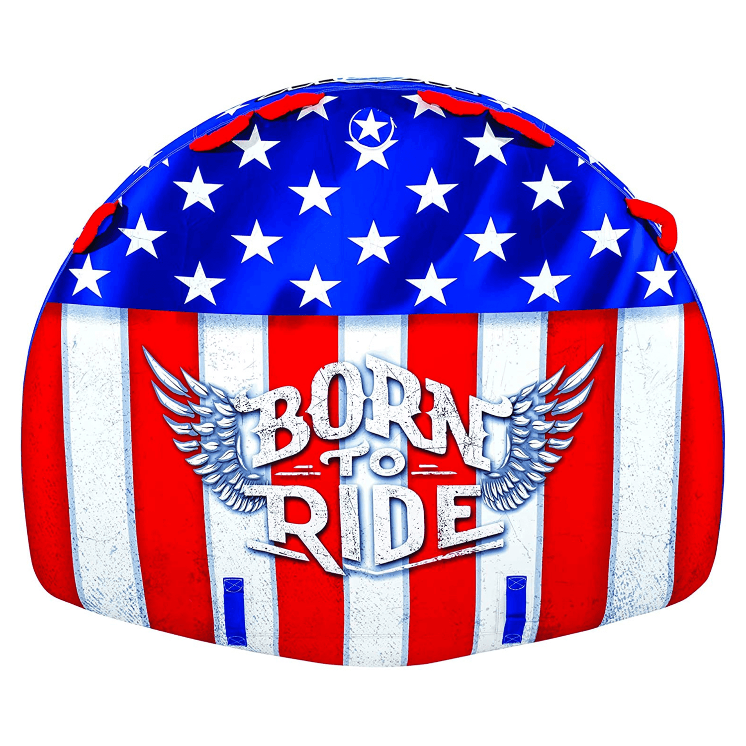WOW Watersports Born to Ride 3 Person 3P Towable with Soft Top and EZ Tow Jupiter Gear Home