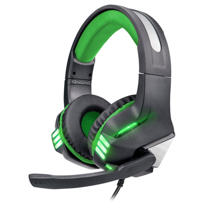 Supersonic Pro-Wired Gaming Headset with Great Stereo Surround Sound Effect (IQ-480G) Jupiter Gear Home