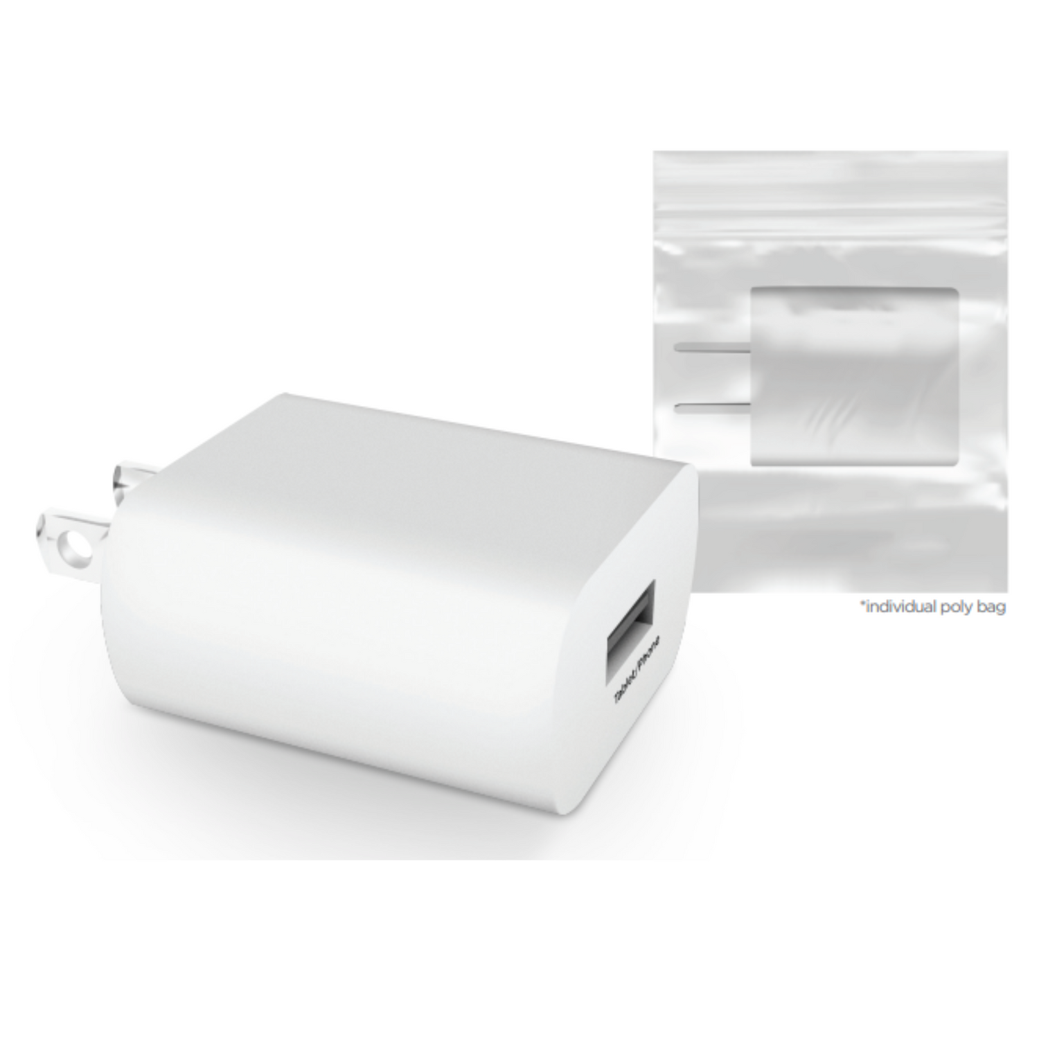 HyperGear Single USB Lightweight Compact Wall Charger 2.4A ETL Jupiter Gear Home