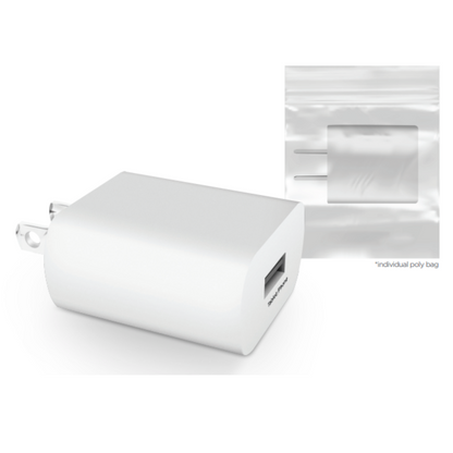 HyperGear Single USB Lightweight Compact Wall Charger 2.4A ETL Jupiter Gear Home