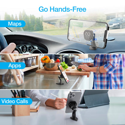 Naztech MagBuddy Elite Dash Mini Mount with Flexible Base Jupiter Gear Home
