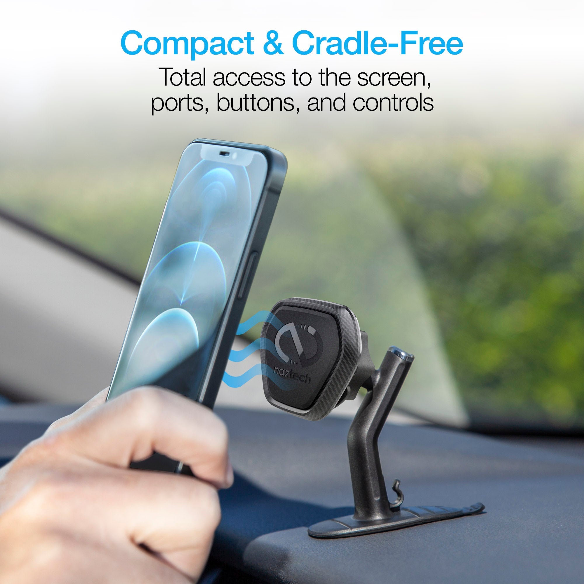 Naztech MagBuddy Elite Dash Mini Mount with Flexible Base Jupiter Gear Home