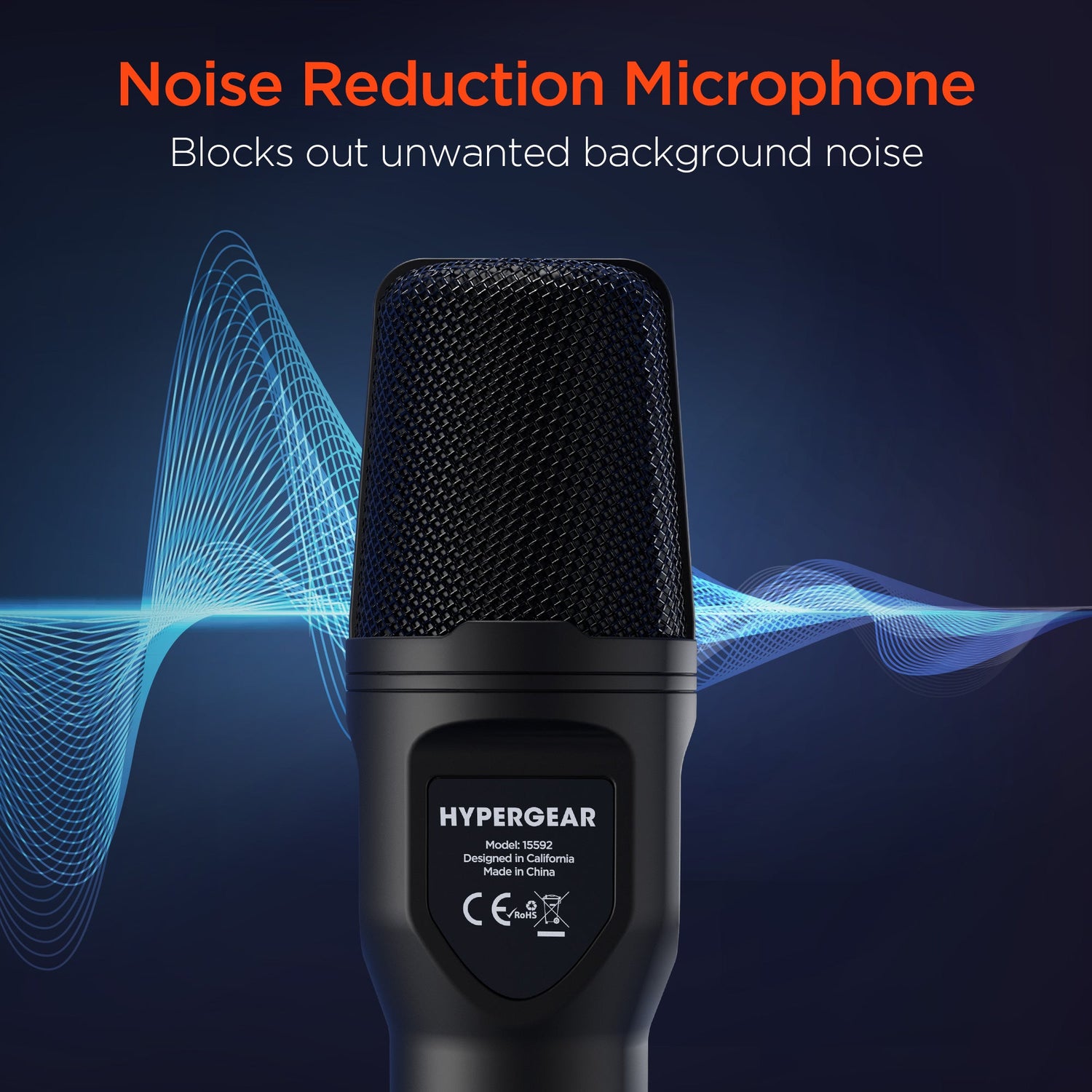 HyperGear Sound Advantage Pro-Audio Hi-Def Condenser Microphone Jupiter Gear Home