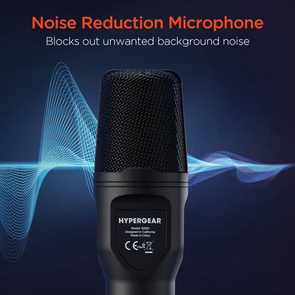 HyperGear Sound Advantage Pro-Audio Hi-Def Condenser Microphone Jupiter Gear Home