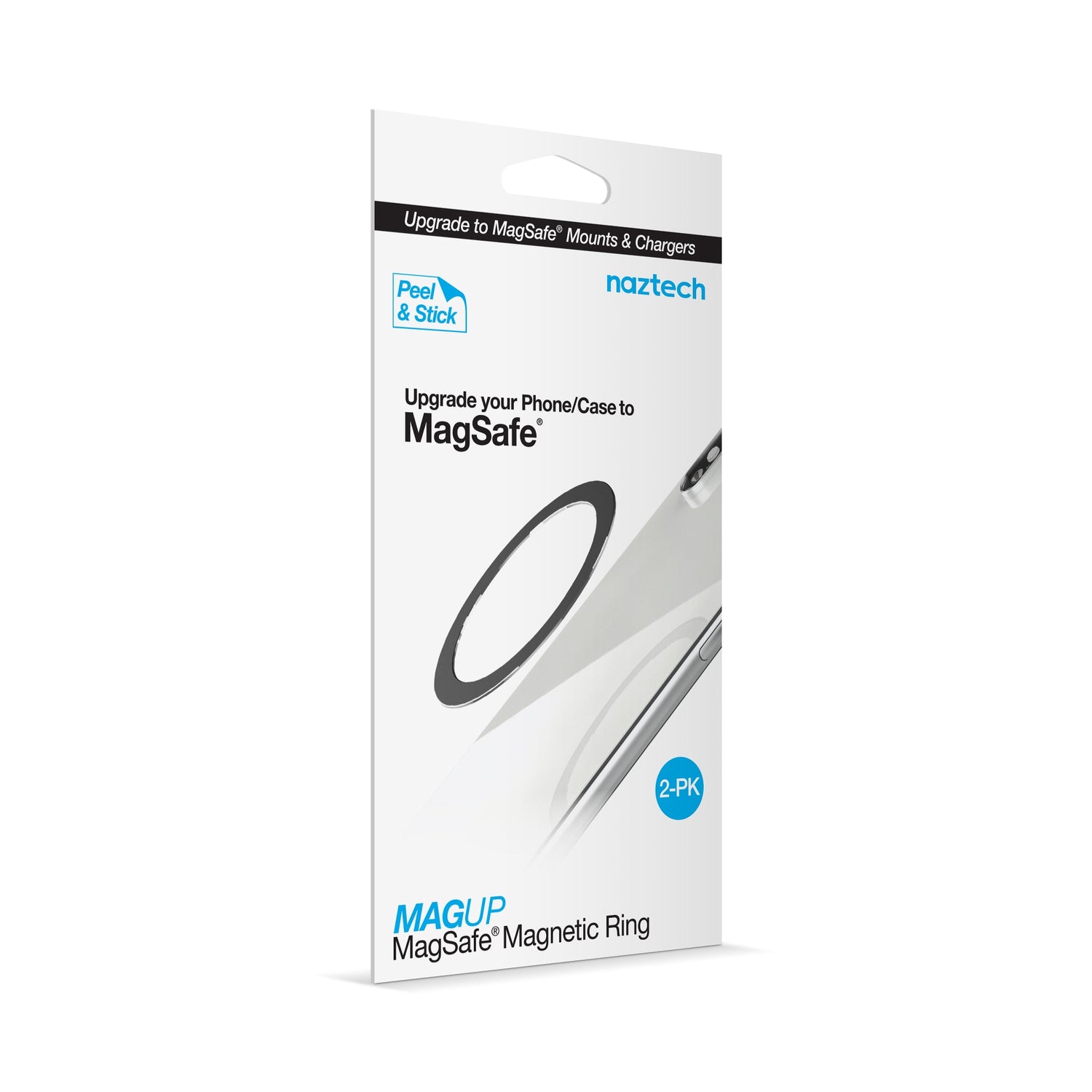 Naztech MagUP MagSafe Magnetic Ring 2-Pack Jupiter Gear Home