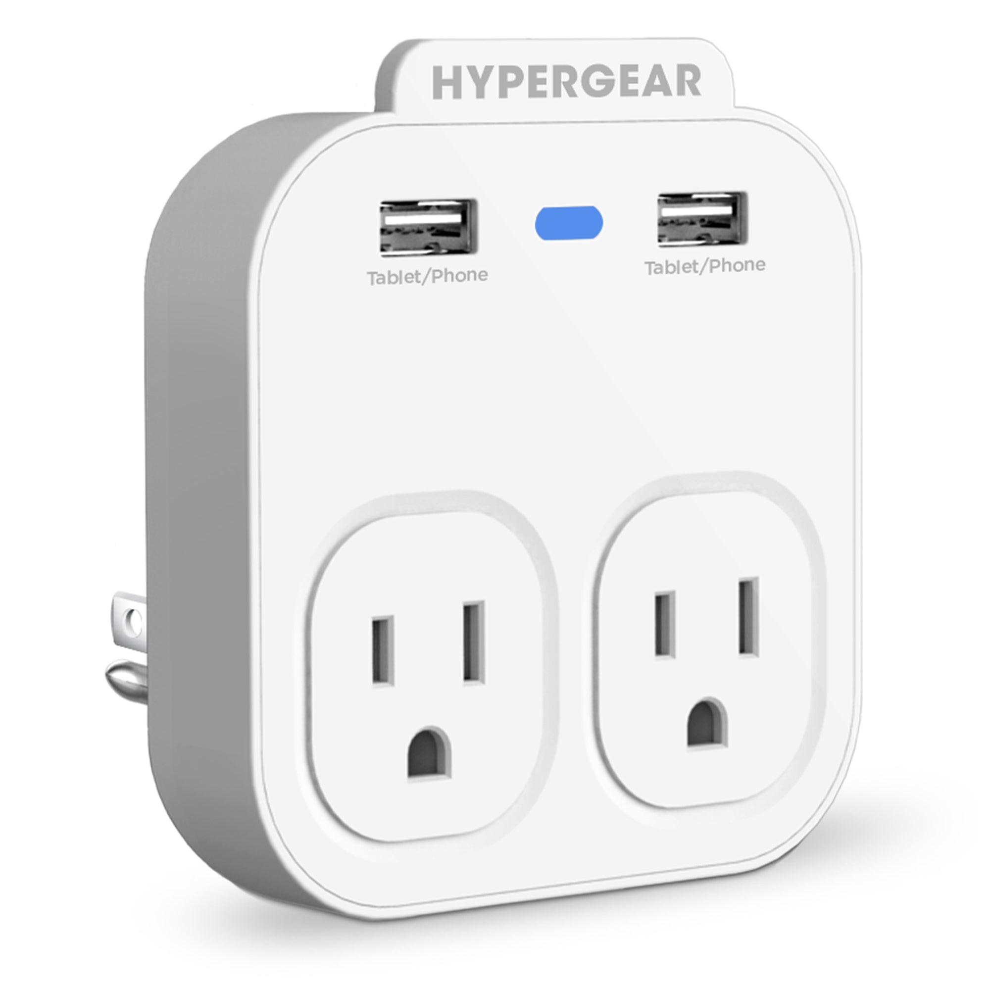 HyperGear Wall Adapter Power Strip White (13623-HYP) Jupiter Gear Home