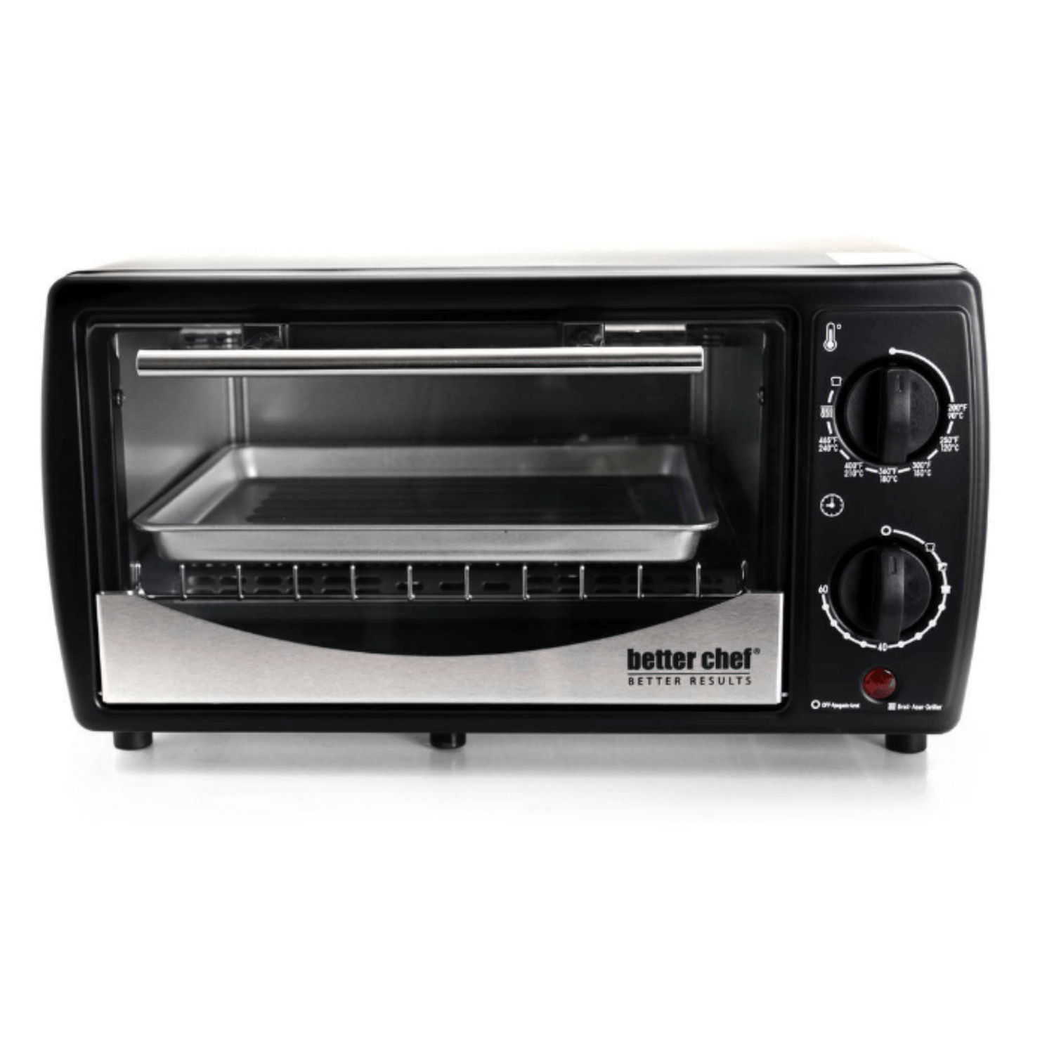 Better Chef 9L Toaster Oven Broiler with Slide-Out Rack and Bake Tray Jupiter Gear Home