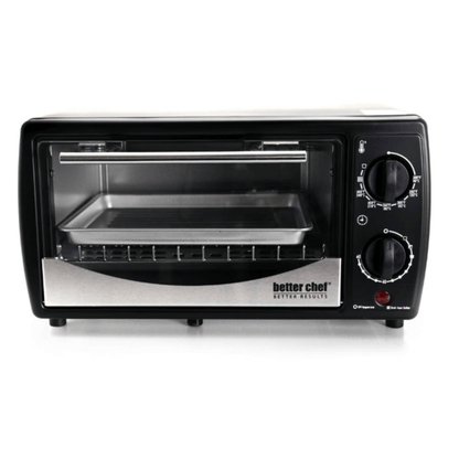 Better Chef 9L Toaster Oven Broiler with Slide-Out Rack and Bake Tray Jupiter Gear Home