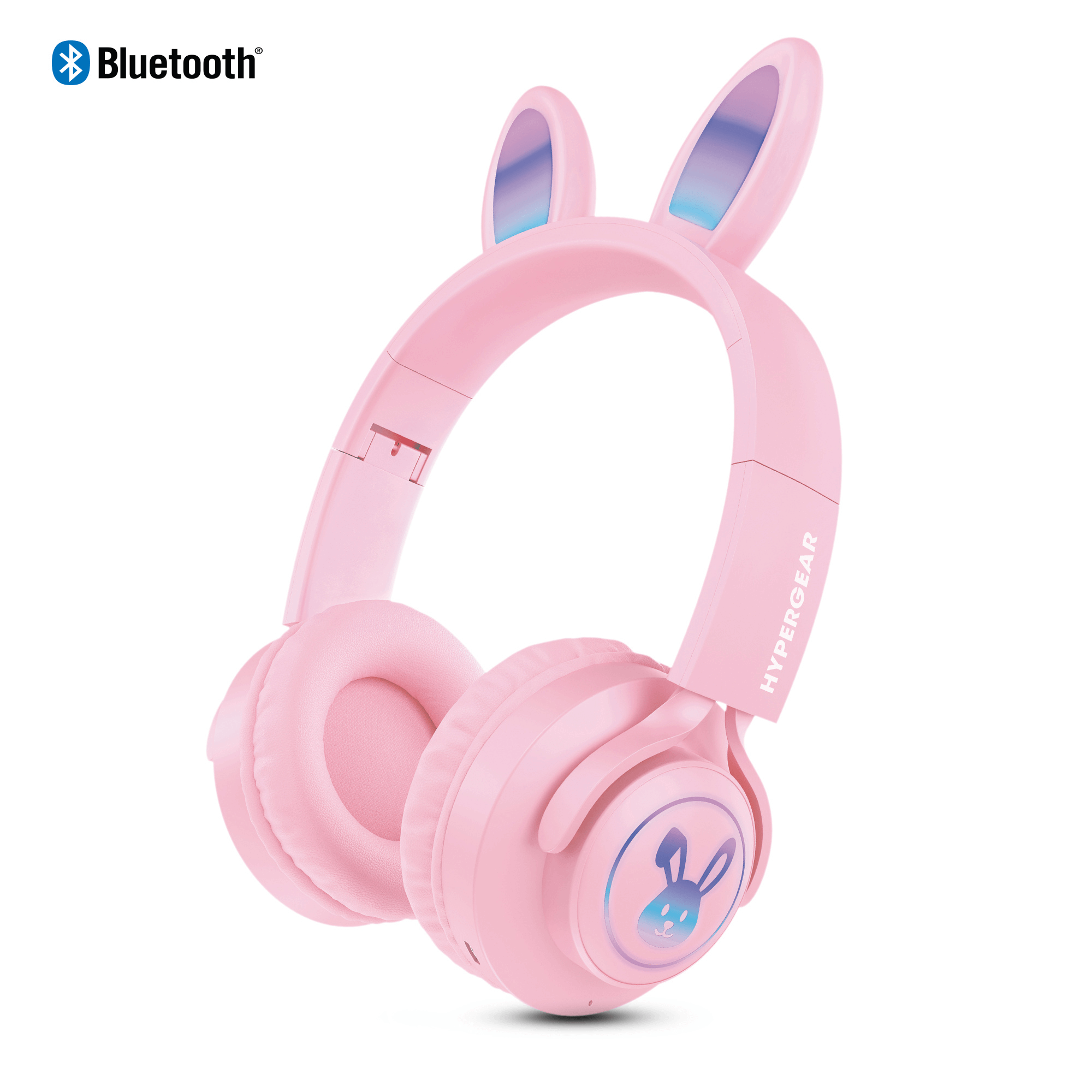 HyperGear Bunny Tracks Wireless Light-Up Headphones Jupiter Gear Home