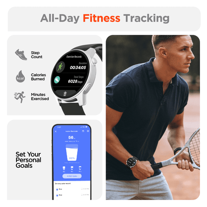HyperGear SmartWatch + Fitness Tracker Jupiter Gear Home
