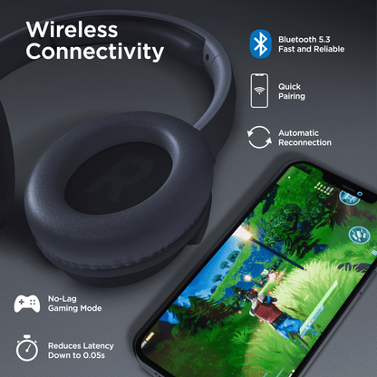 HyperGear Stealth2 ANC Wireless Headphones Jupiter Gear Home
