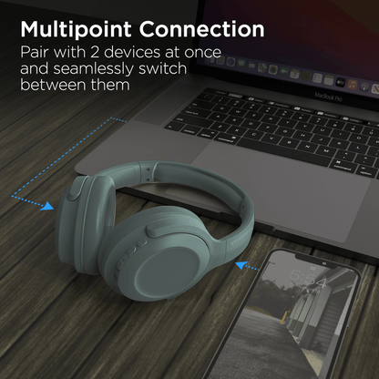 HyperGear Stealth2 ANC Wireless Headphones Jupiter Gear Home