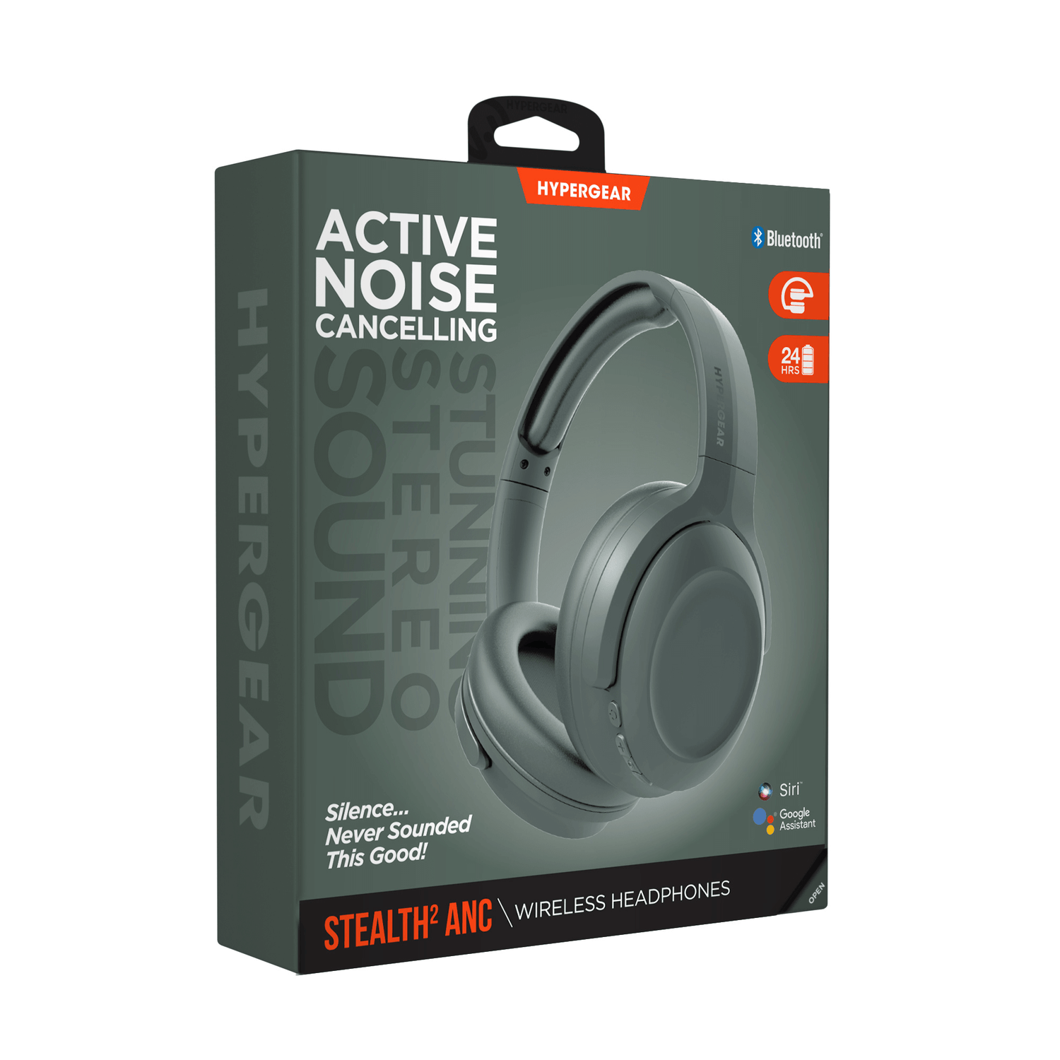 HyperGear Stealth2 ANC Wireless Headphones Jupiter Gear Home