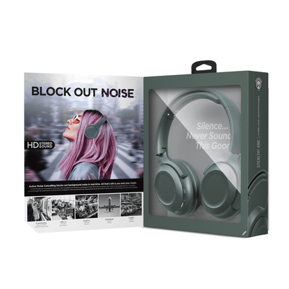 HyperGear Stealth2 ANC Wireless Headphones Jupiter Gear Home