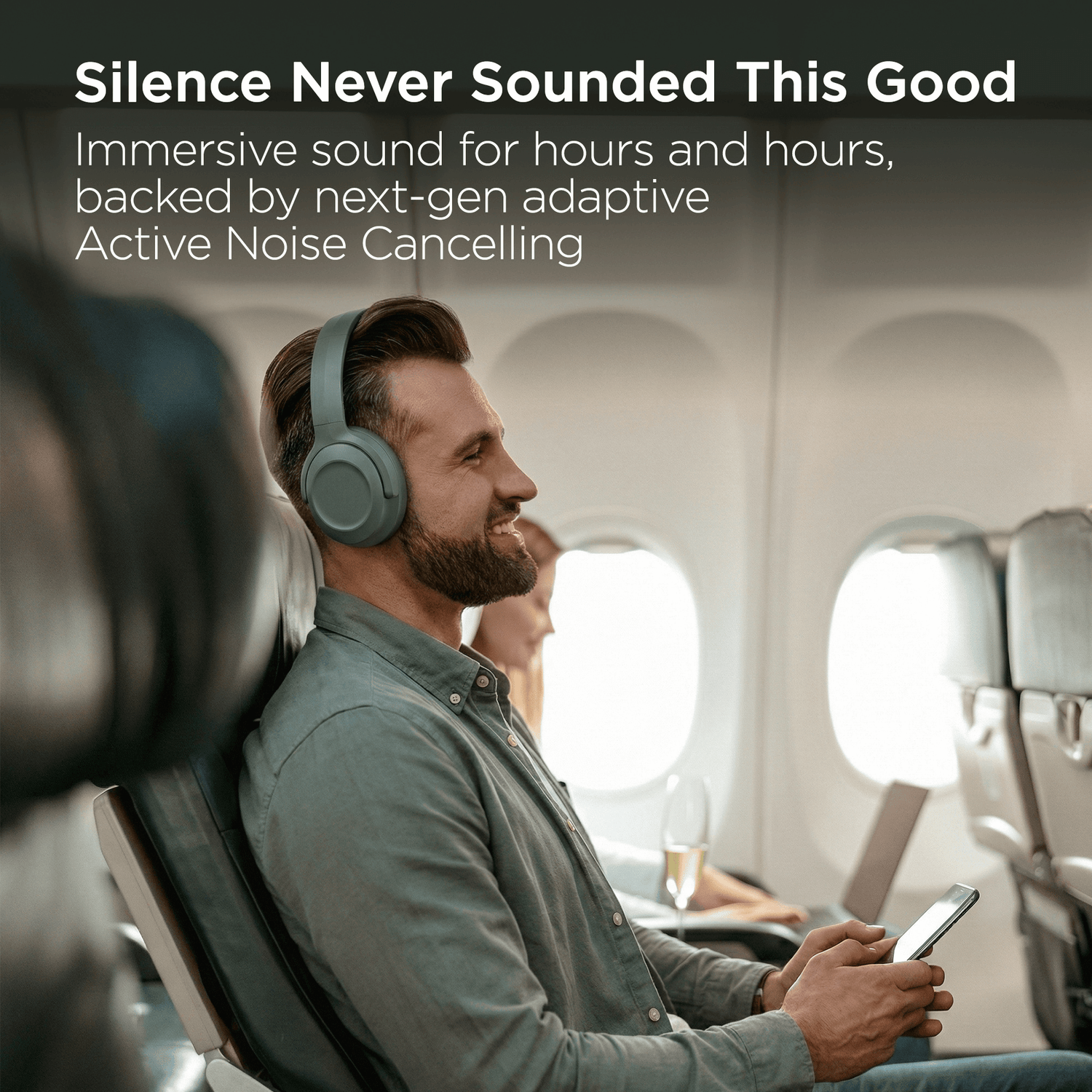 HyperGear Stealth2 ANC Wireless Headphones Jupiter Gear Home