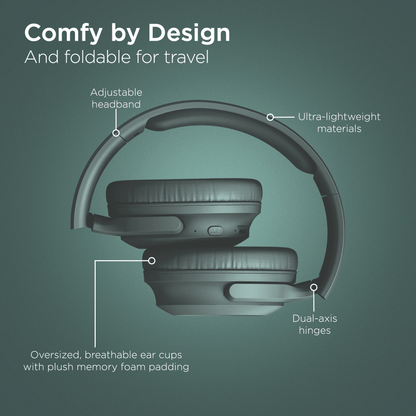 HyperGear Stealth2 ANC Wireless Headphones Jupiter Gear Home