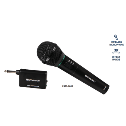 Emerson Professional Microphone Kit with Wireless Receiver Jupiter Gear Home