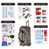 WSK Elite 72-Hour Emergency Evacuation Survival Rolling Bag Jupiter Gear Home