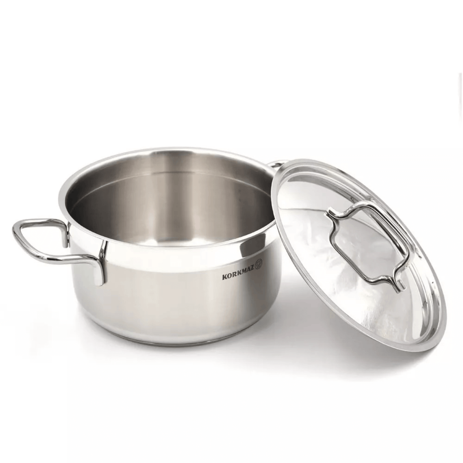 Korkmaz Alfa 11L Stainless Steel Casserole Dish with Lid Jupiter Gear Home
