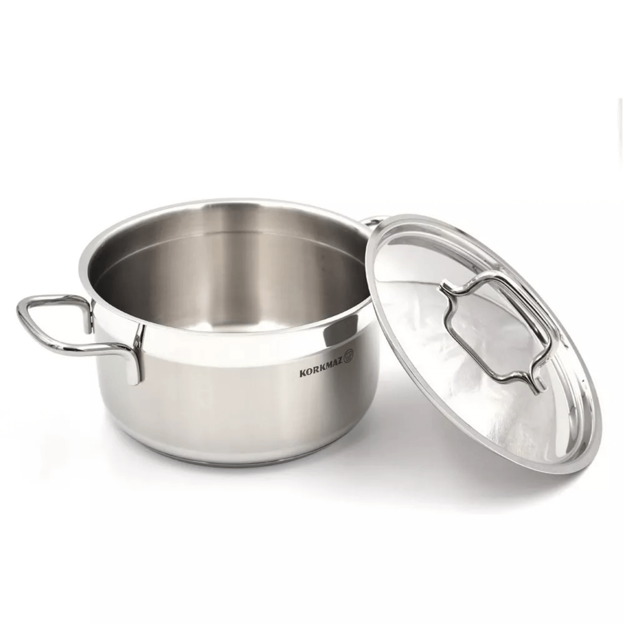 Korkmaz Alfa 11L Stainless Steel Casserole Dish with Lid Jupiter Gear Home