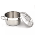 Korkmaz Alfa 14L Extra-Deep Stainless Steel Casserole Dish with Lid Jupiter Gear Home