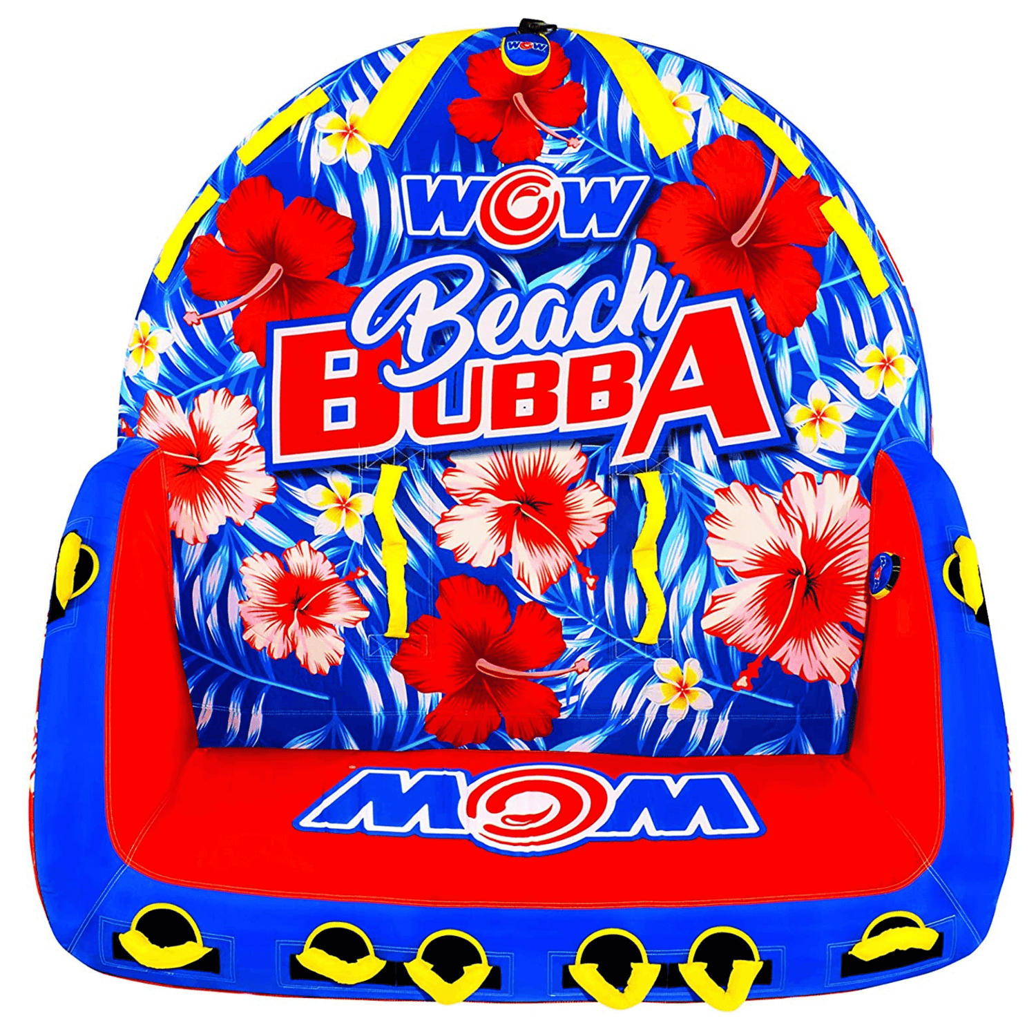 WOW Watersports Beach Bubba 3 Person 3P Towable w Webbing Foam Handles Jupiter Gear Home