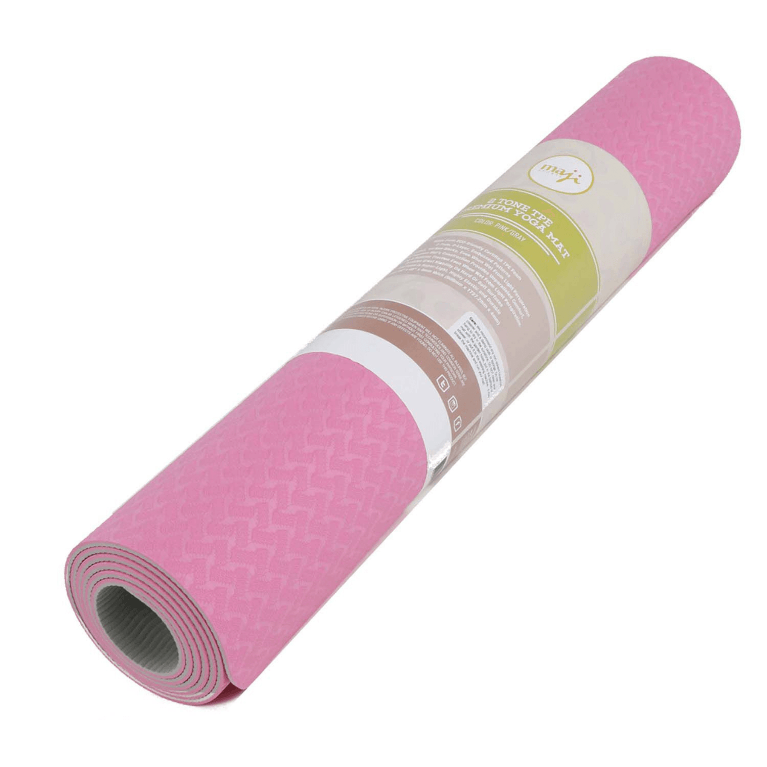 Maji Sports 2 Tone TPE Premium Yoga Mat Jupiter Gear Home