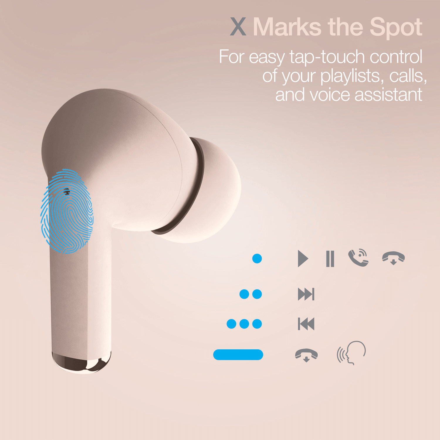 Naztech Xpods PRO TWS with Wireless Charging Case Jupiter Gear Home