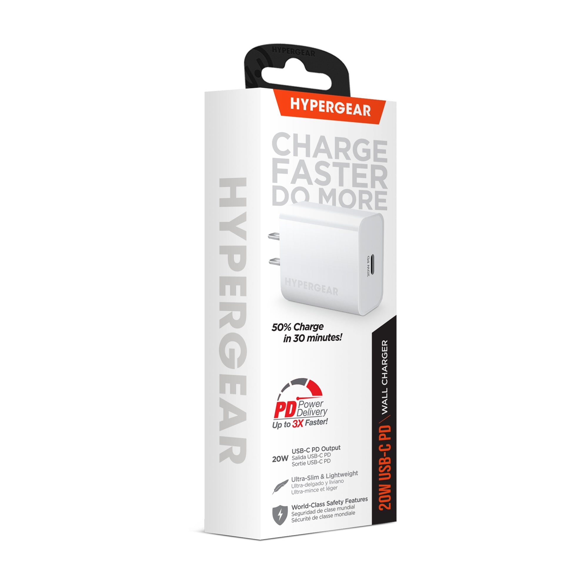HyperGear 20W USB-C PD Wall Charger Jupiter Gear Home