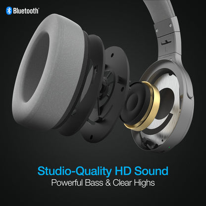Naztech Driver ANC1000 Wireless Headphones Jupiter Gear Home