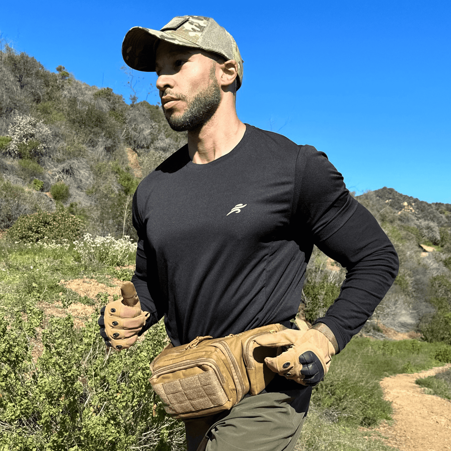 JupiterGear Tactical Military Airsoft Gloves for Outdoor Sports, Paintball, and Motorcycling with Touchscreen Fingertip Capability Jupiter Gear Home