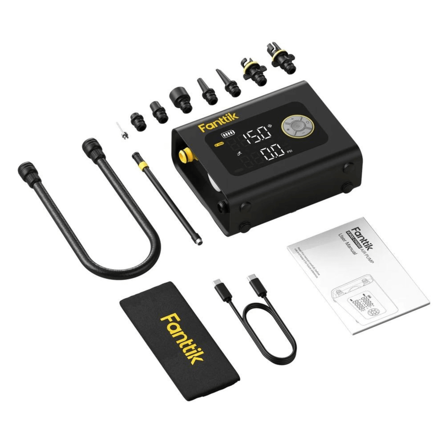 Fanttik S300 Cross Portable Air Inflator/Light/Power Bank - REFURBISHED Jupiter Gear Home